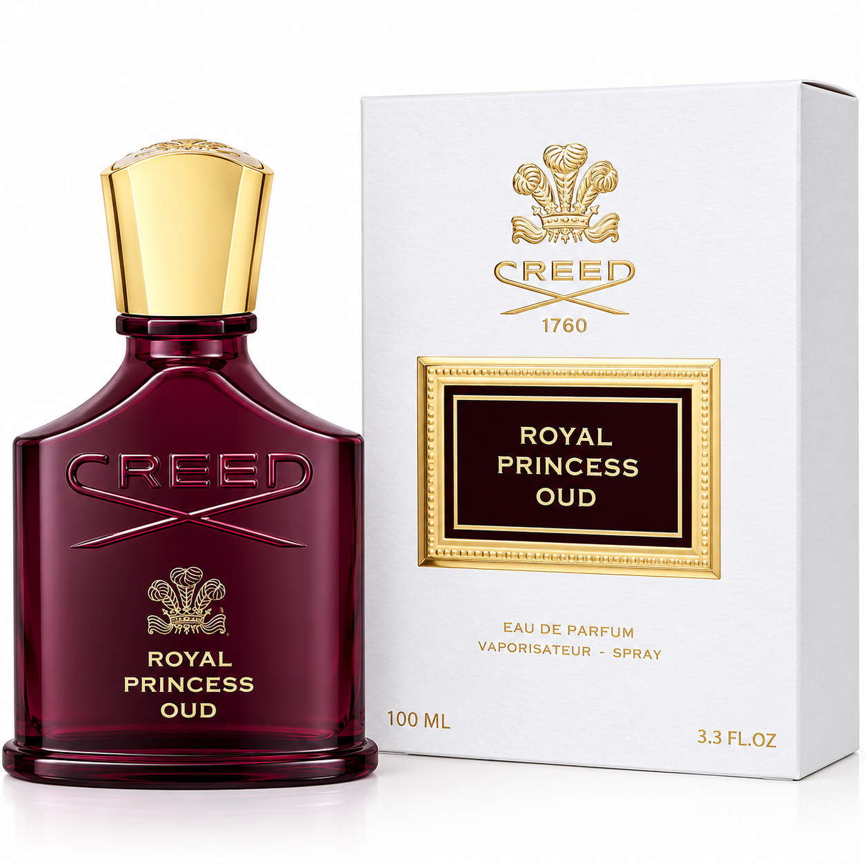 White Creed Eau de Parfum Spray 100ml – Long-Lasting Luxury Unisex Fragrance (Authentic)